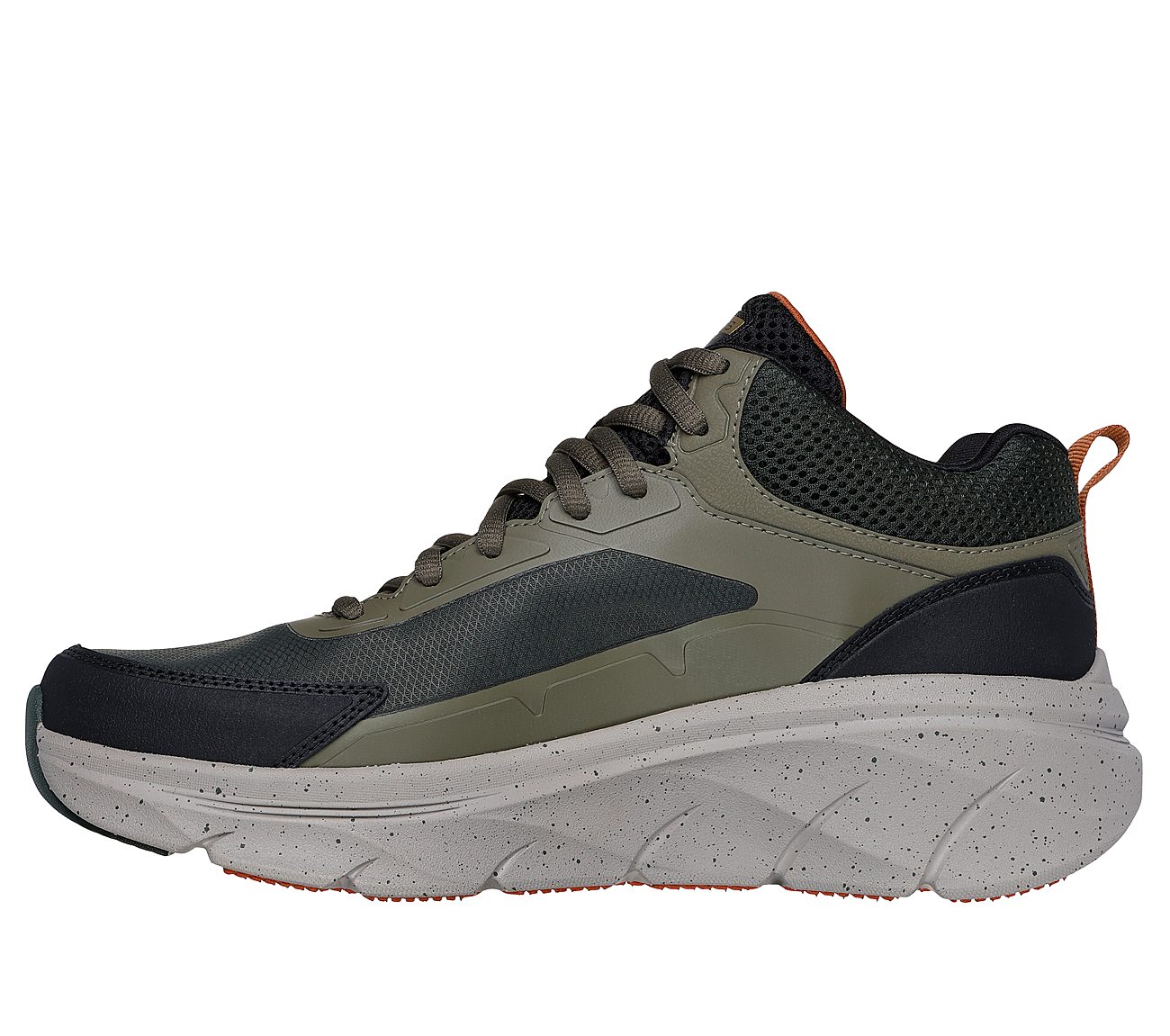 Skechers D'Lux Walker 2.0 - Grailo Ανδρικό Αθλήτικό Μποτάκι σε Λαδί