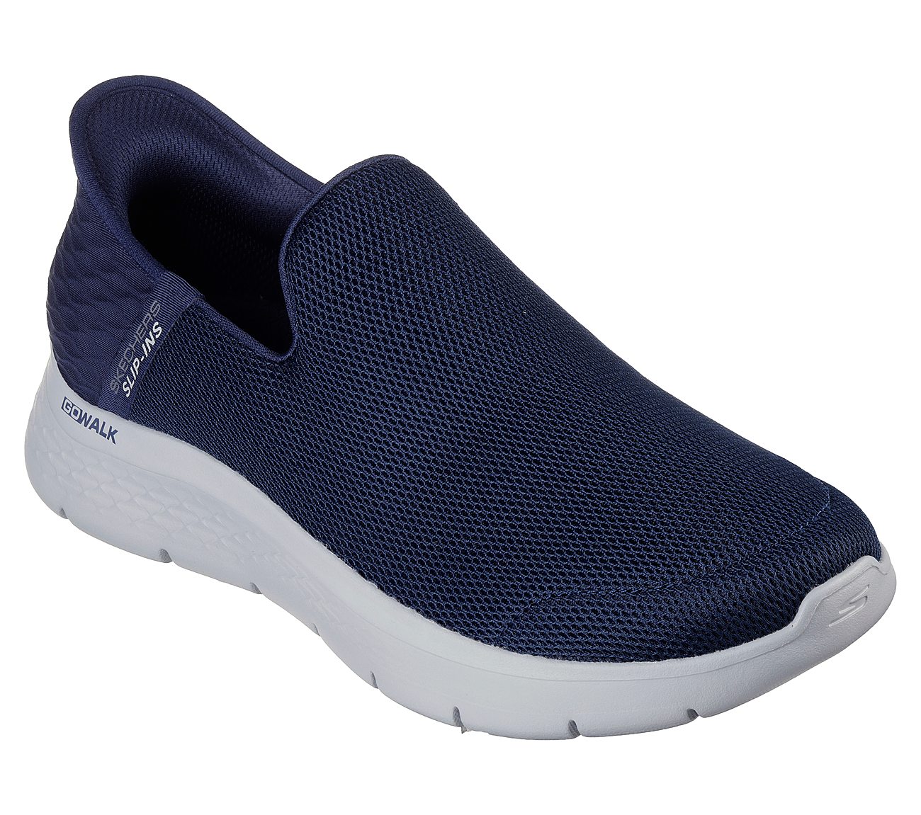 Skechers Go Walk Flex - No Hands Ανδρικά Παντοφλέ Αθλητικά Μπλε