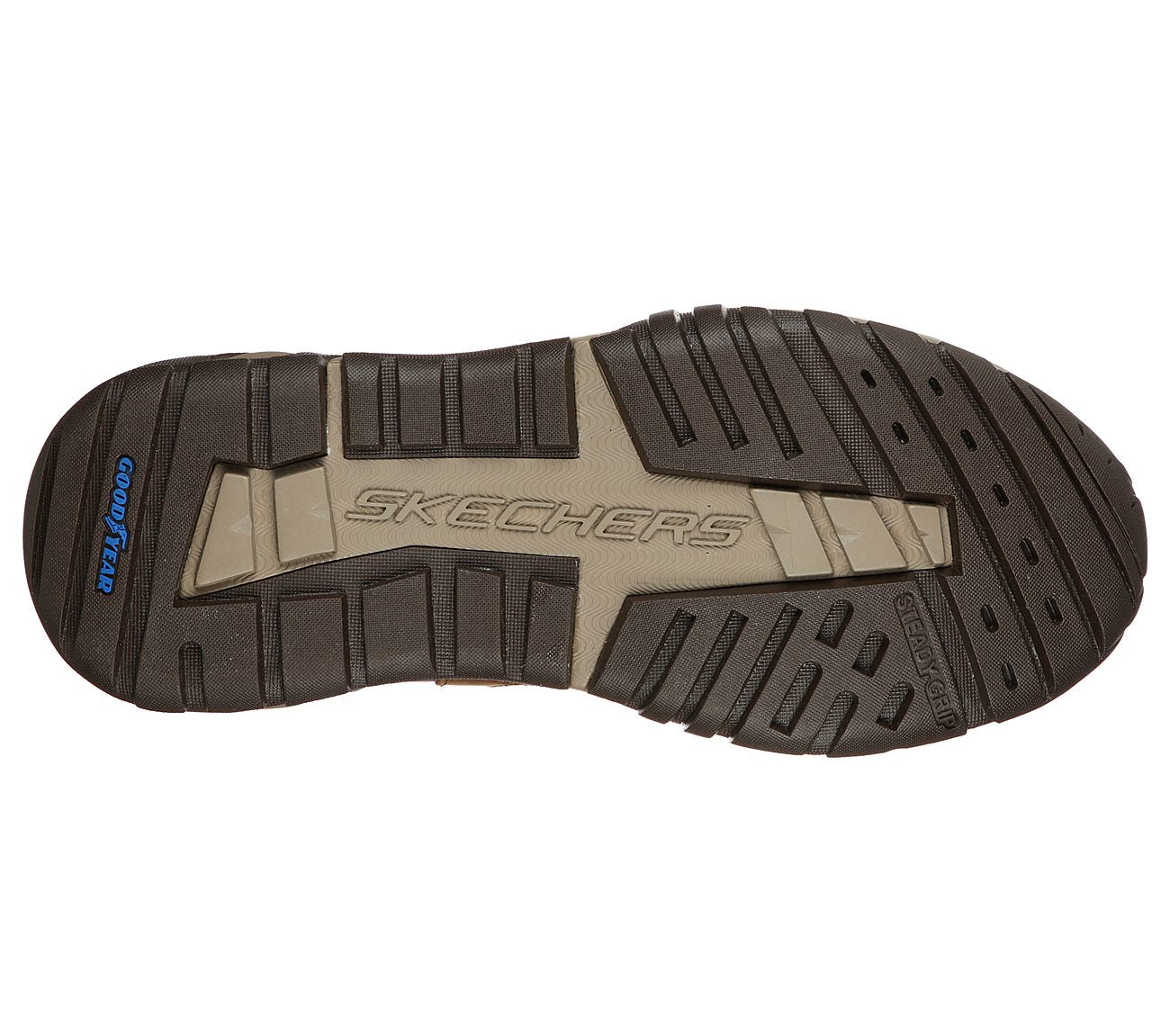 Skechers Arch Fit Recon - Percival Ανδρικό Αθλητικό Μποτάκι Καφέ