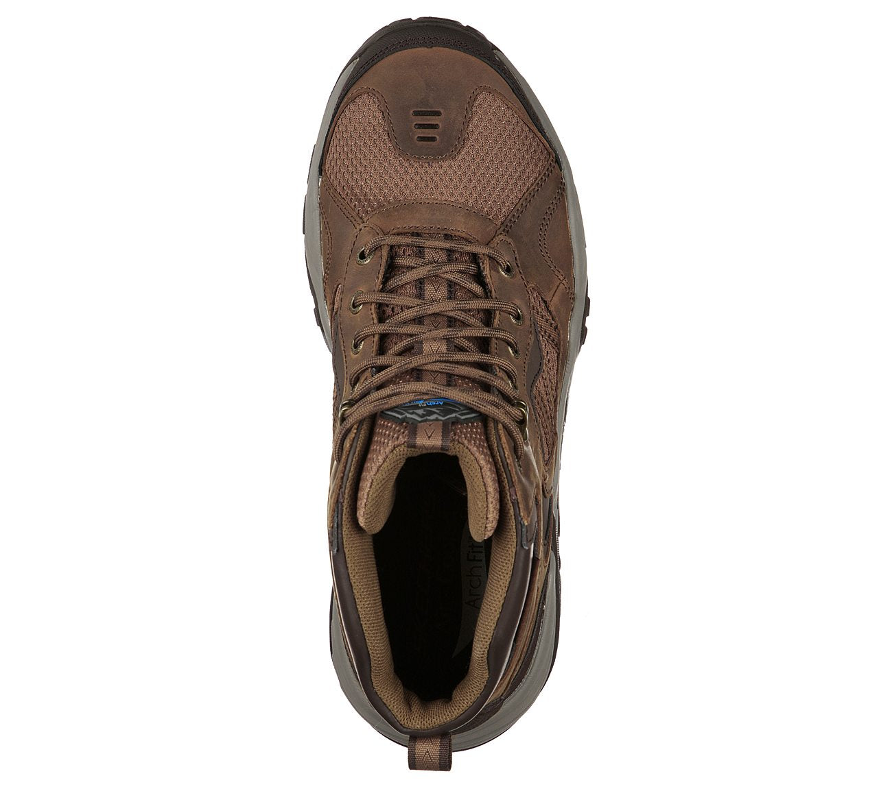 Skechers Arch Fit Recon - Percival Ανδρικό Αθλητικό Μποτάκι Καφέ