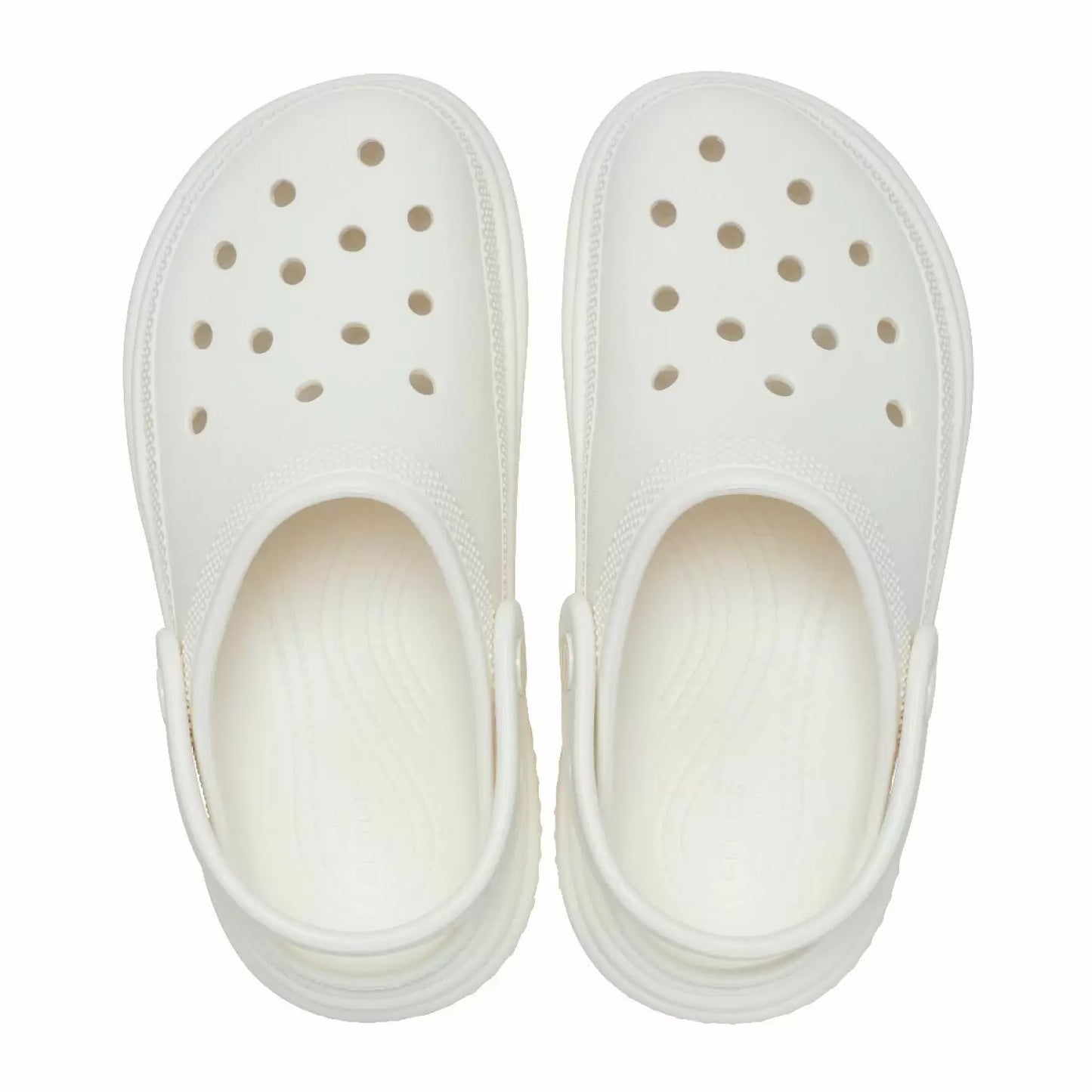 Crocs Stomp Clog Γυναικεία Σαμπό Chalk