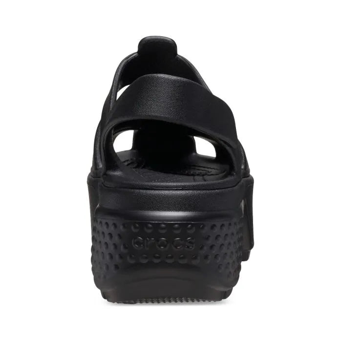 Crocs Stomp Fisherman Γυναικεία Ανατομική Παντόφλα Black 001