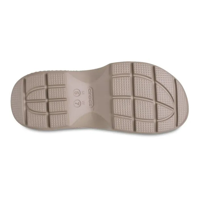 Crocs Stomp Fisherman Γυναικεία Ανατομική Παντόφλα Almond/Tint 0LL