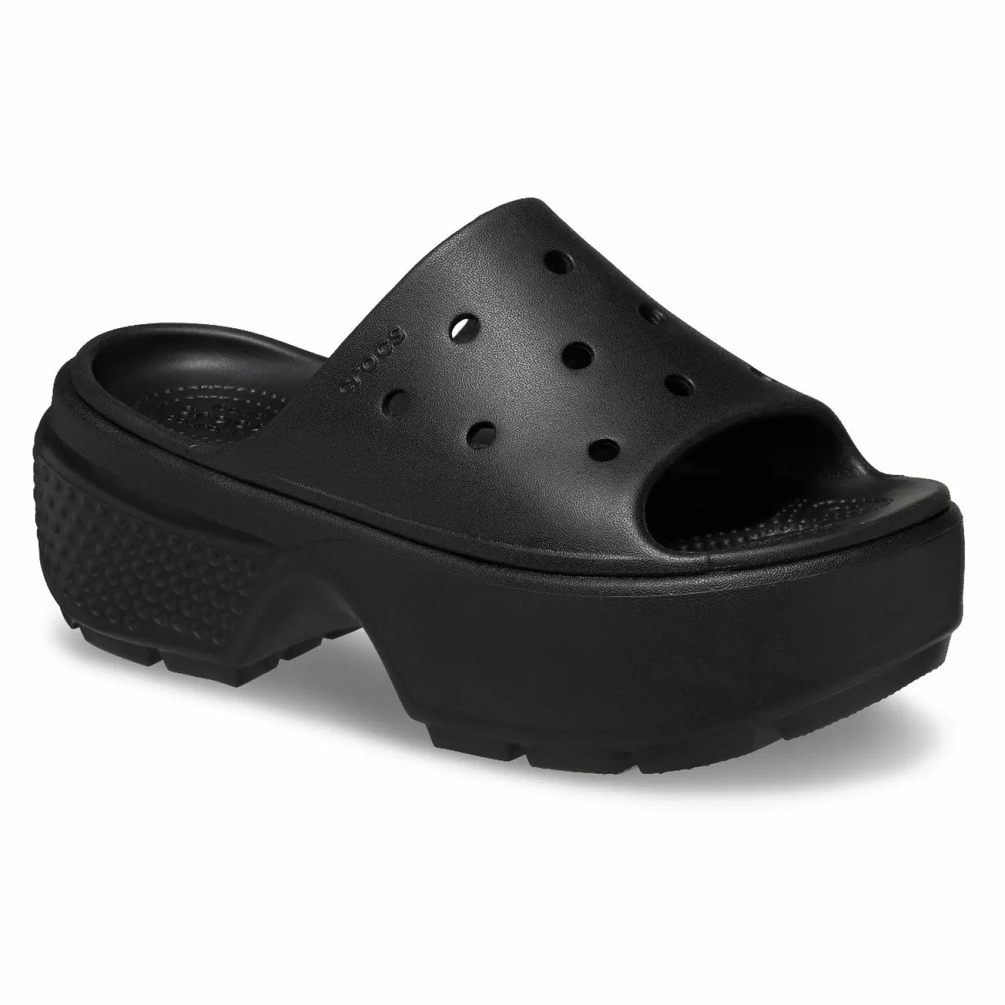 Crocs Stomp Slide Γυναικεία Πλατφόρμα Black