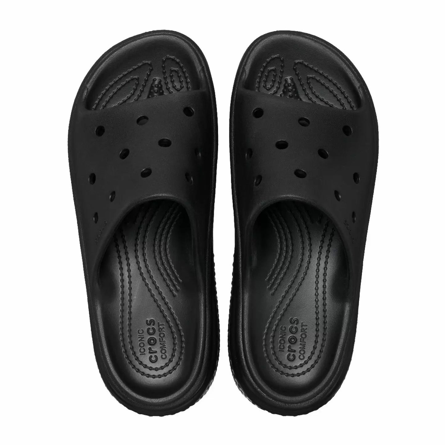 Crocs Stomp Slide Γυναικεία Πλατφόρμα Black