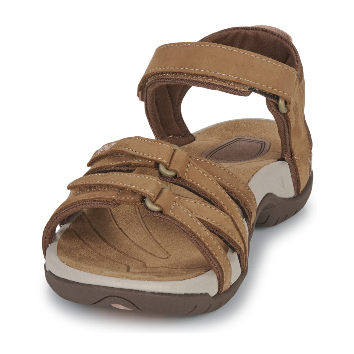 Teva W Tirra Leather – Γυναικείο Δερμάτινο Ανατομικό Σανδάλι Καφέ
