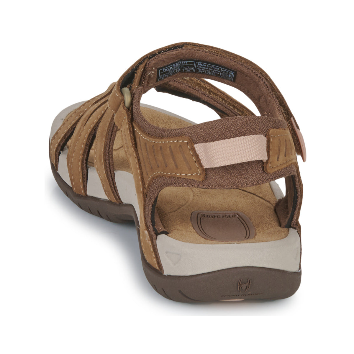 Teva W Tirra Leather – Γυναικείο Δερμάτινο Ανατομικό Σανδάλι Καφέ