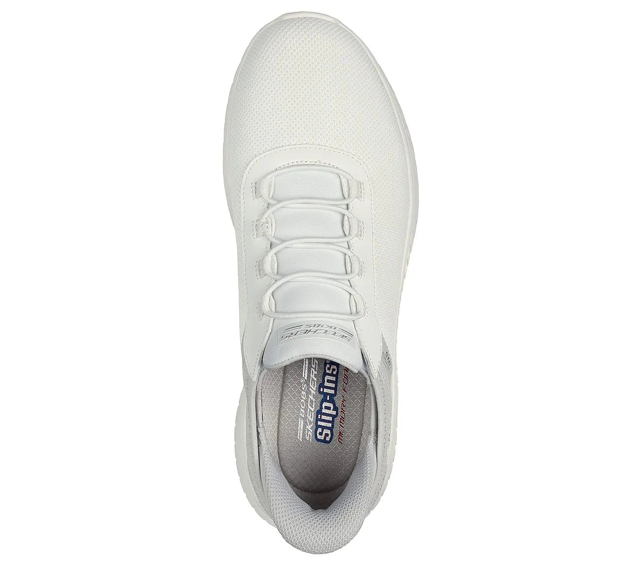 Skechers Bobs Squad Chaos - Tough Walk Ανδρικά Sneakers Λευκά