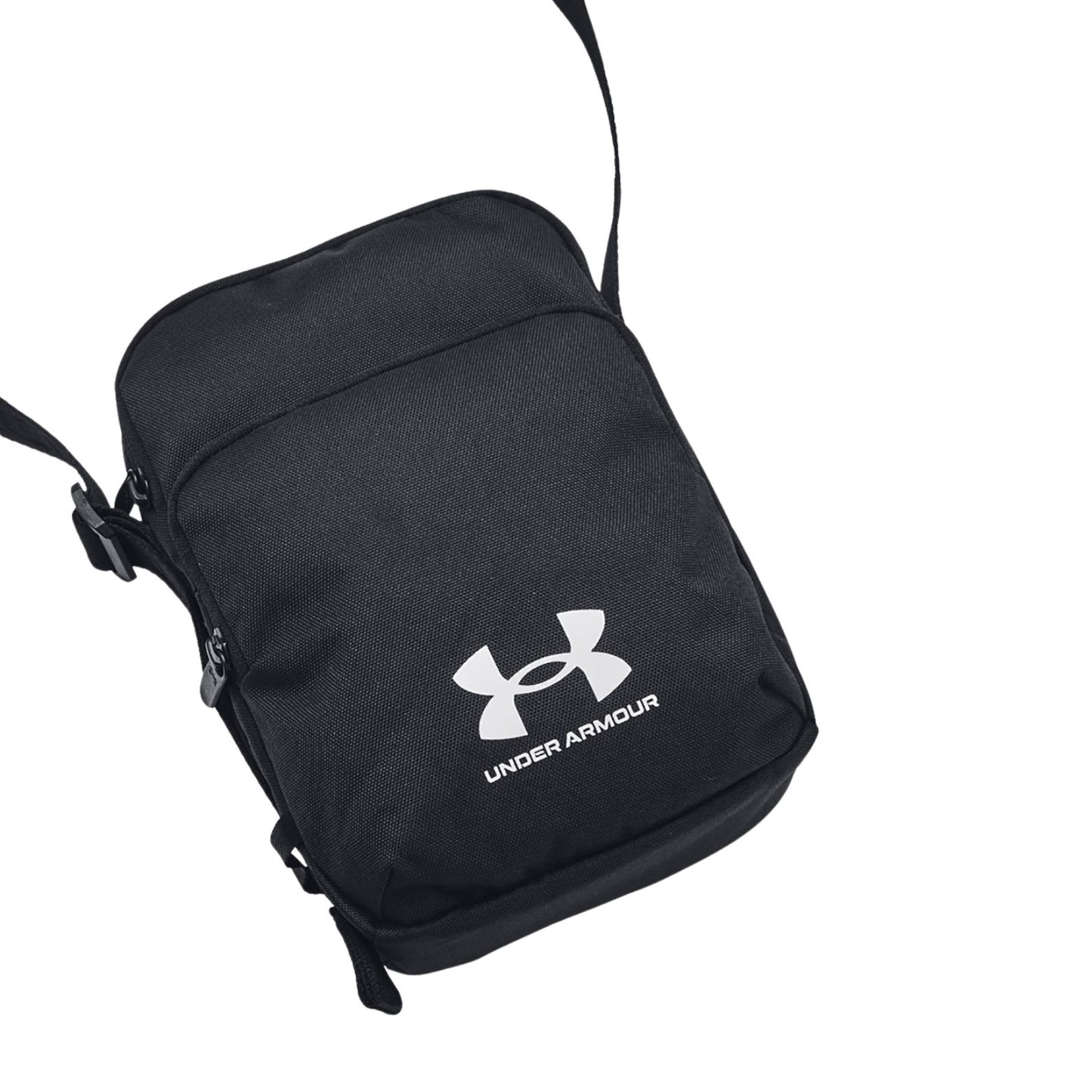 Under Armour Essential Lite Crossbody – unisex τσαντάκι ώμου σε μαύρο χρώμα, μπροστινή όψη