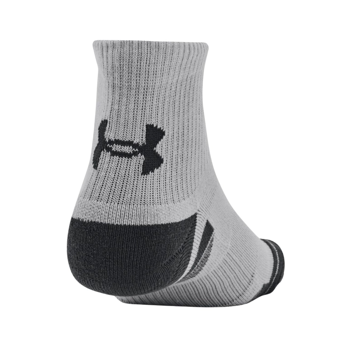 Under Armour Ua Performance Tech Αθλητικές Κάλτσες Γκρι 3 Ζεύγη