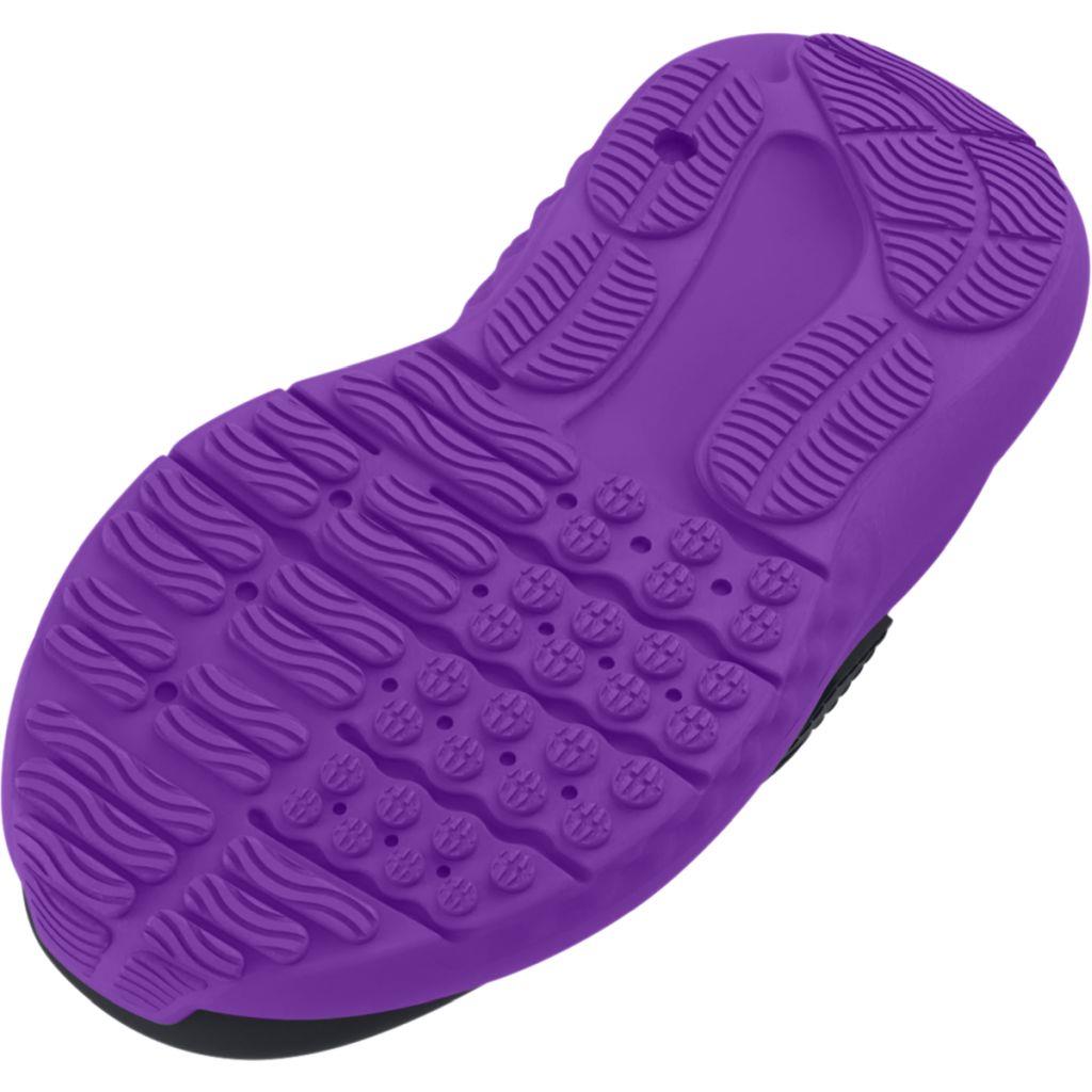 Under Armour BINF Surge 4 Παιδικά Sneakers Σε Μαύρο - Μωβ
