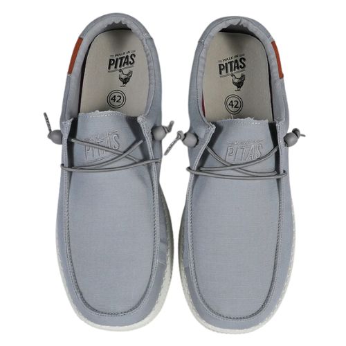 Pitas WP150 Willy Ανδρικά Υφασμάτινα Μοκασίνια Gris