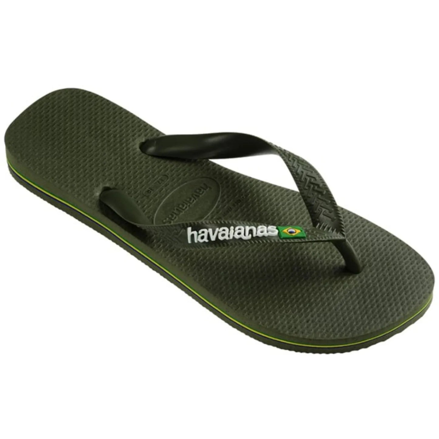 Hawaianas Brasil Logo Ανδρική Σαγιονάρα 4110850-5983 Olive