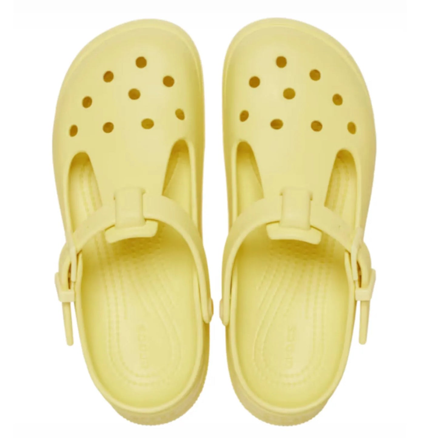 Crocs Mary Jane Clog Ανατομικό Γυναικείο Σαμπό Daylily 78R