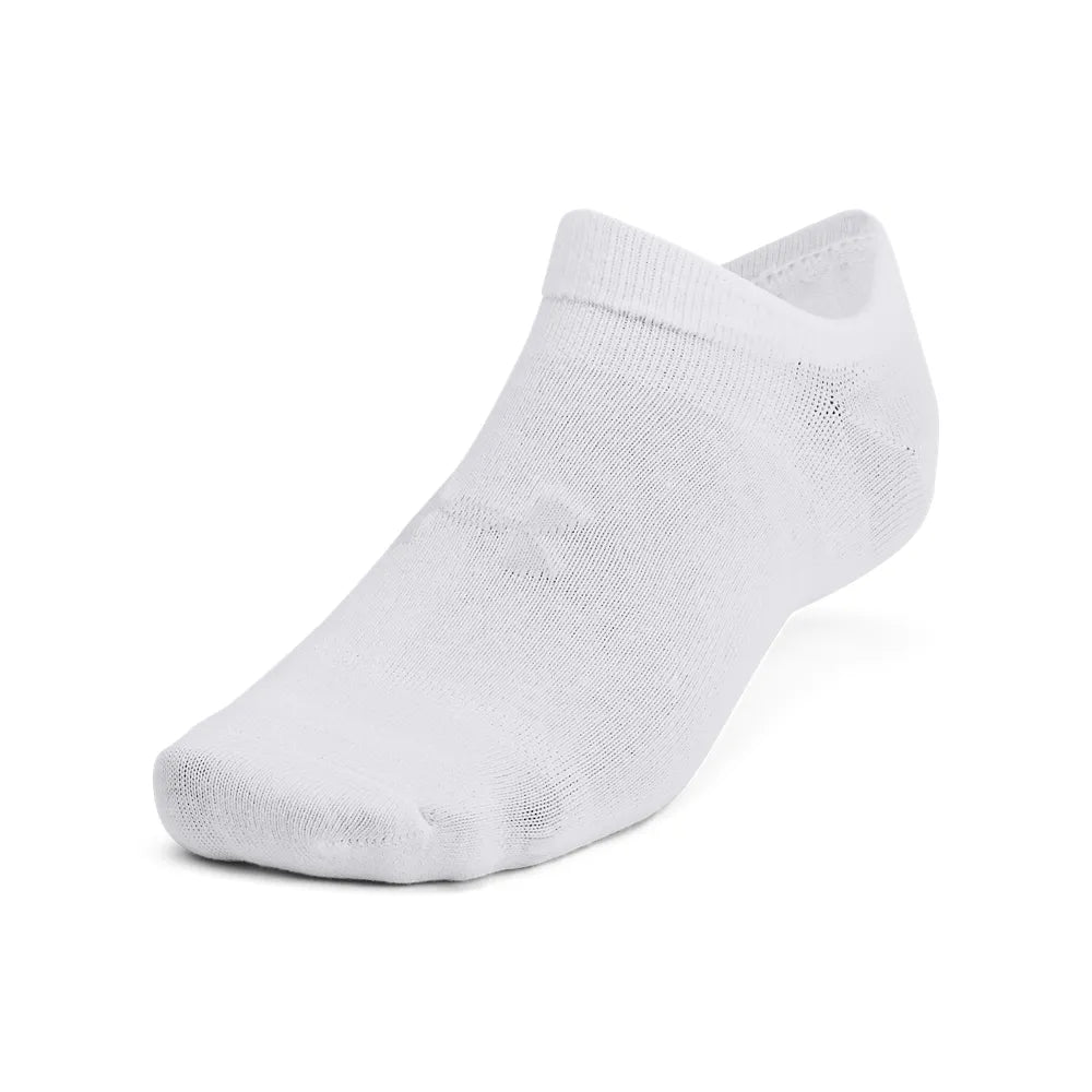 under armour essential 6 pack no show socks όψη 3/4