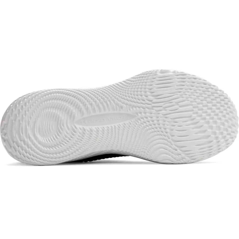 Λεπτομέρεια της εξωτερικής σόλας του Under Armour Dynamic 2 – σταθερό πάτημα με καουτσούκ πρόσφυσης