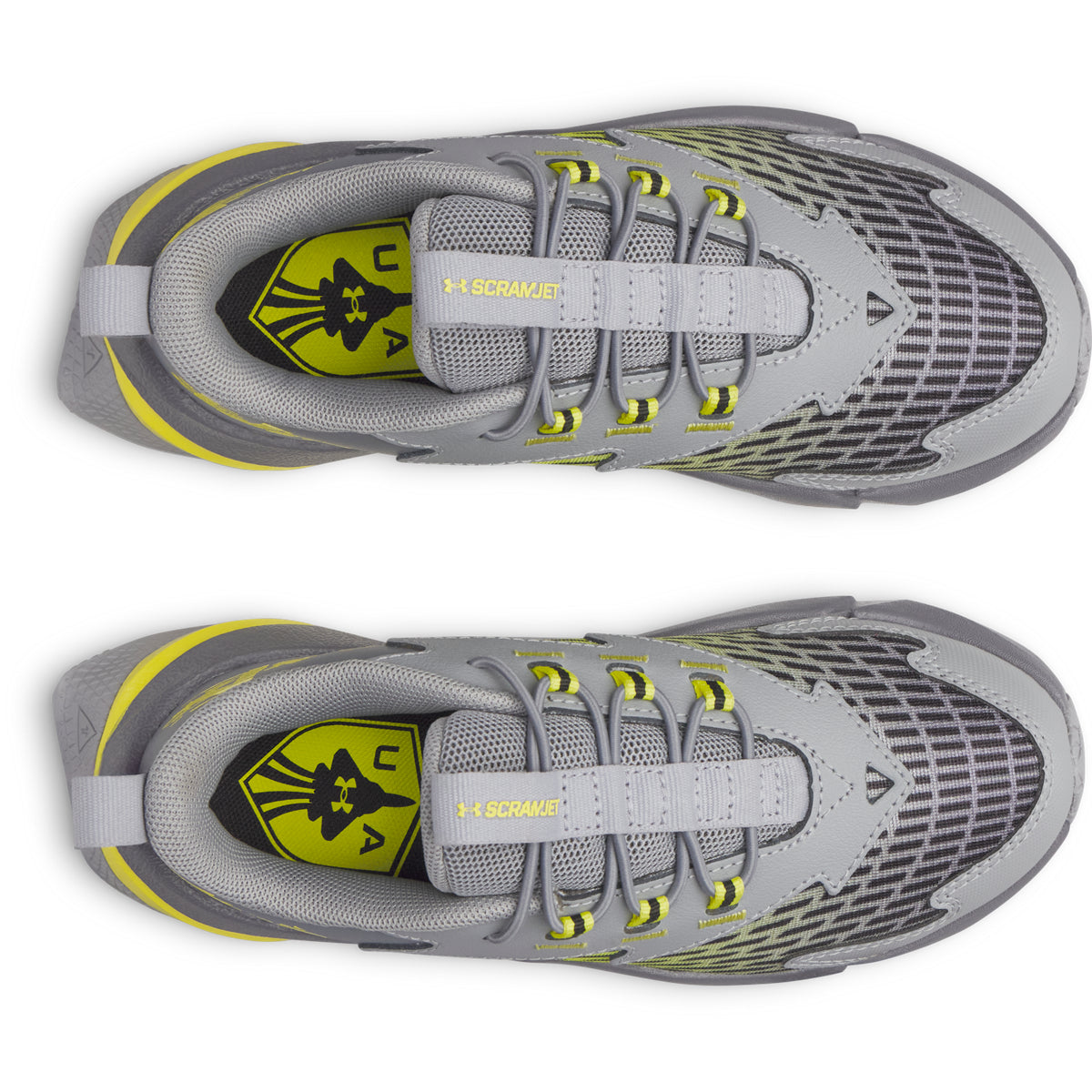 Under Armour UA BPS Scramjet 7 σε πάνω λήψη, με έμφαση στο άνοιγμα και τα κορδόνια