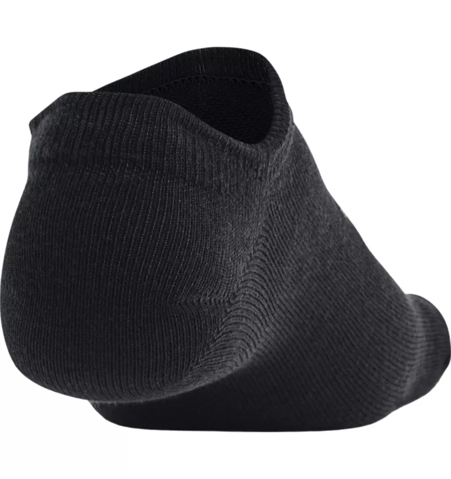 Κάλτσες Under Armour Essential 6-Pack No-Show Socks Μαύρες