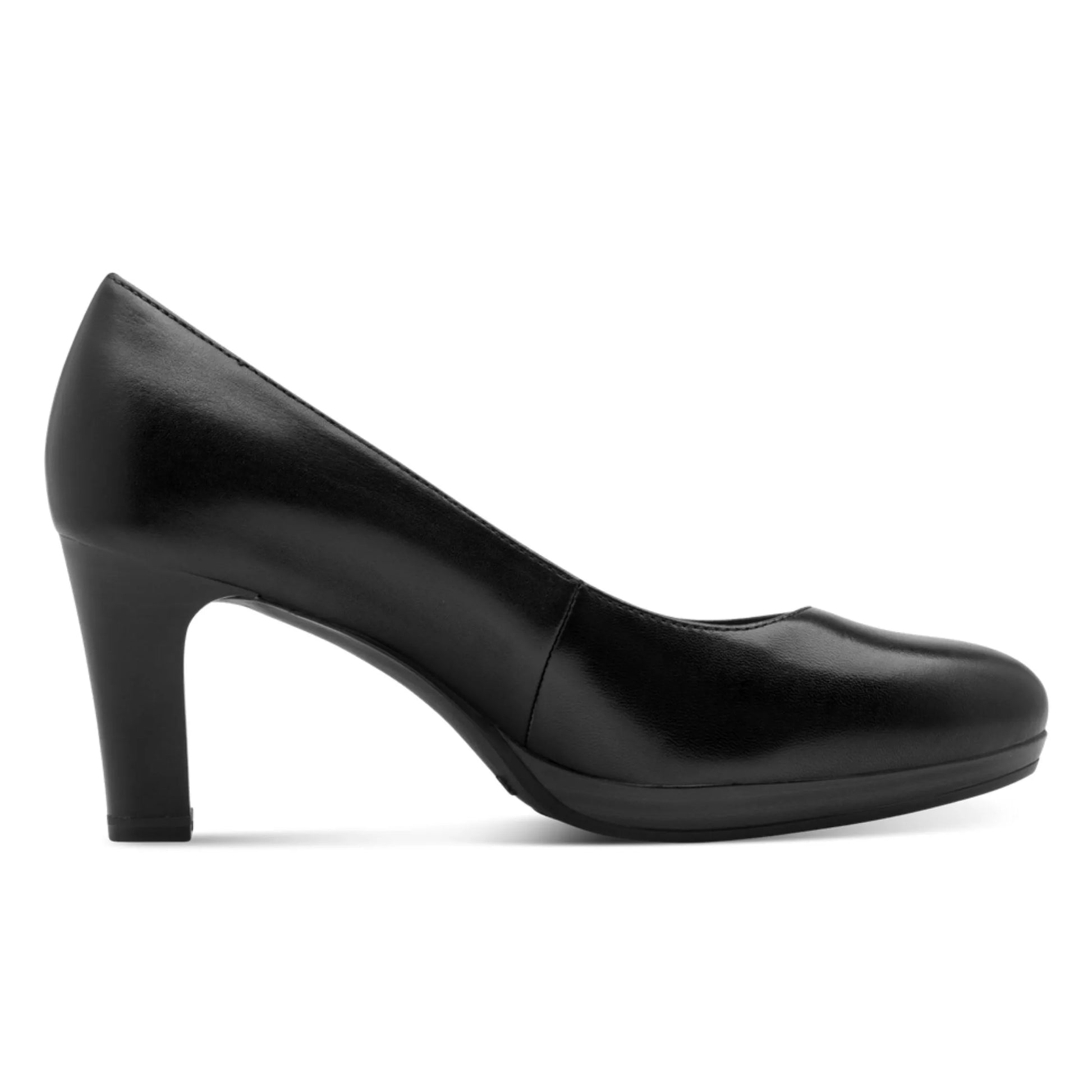 Tamaris 1-22410-41-001 Black γυναικείες γόβες πλάγια μέσα