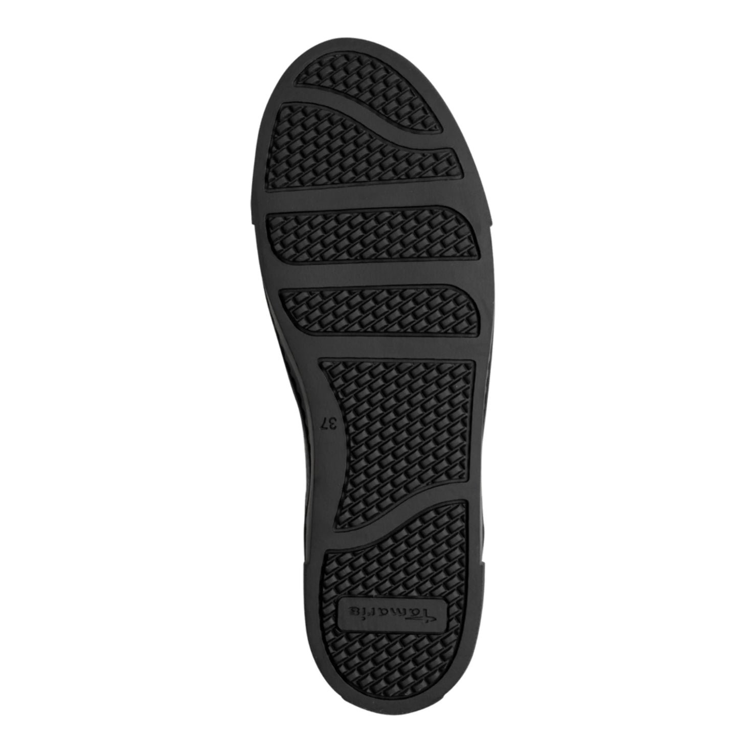 Tamaris 1-23313-41-090 Black/Leopard γυναικεία sneakers κάτω όψη σόλας