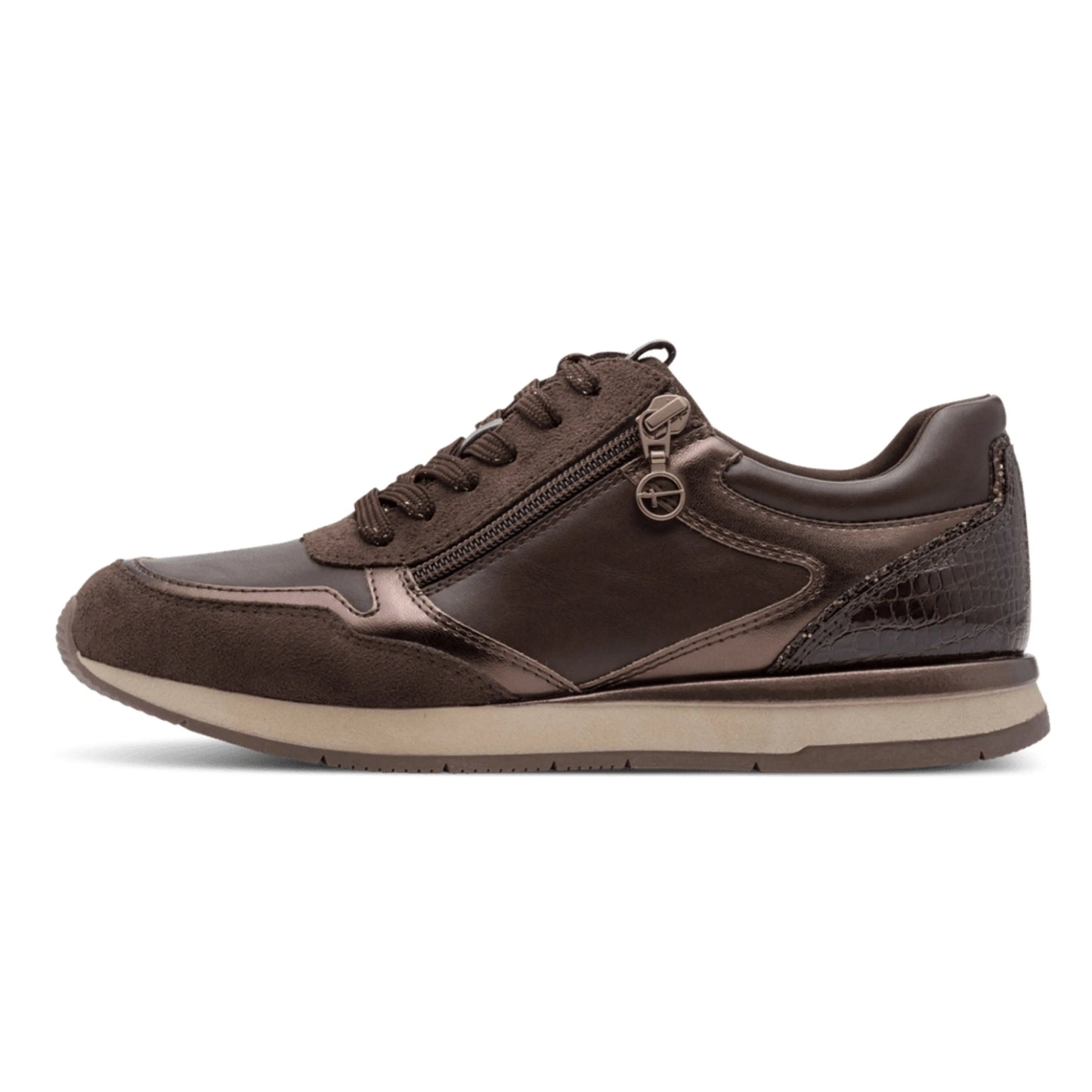 Tamaris 1-23613-46-303 Mocca Comb γυναικεία sneakers πλάγια έξω