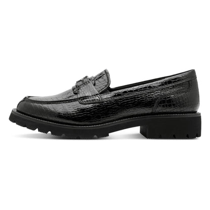 Tamaris 1-24651-47-028 Black Croco πλάγια μέσα