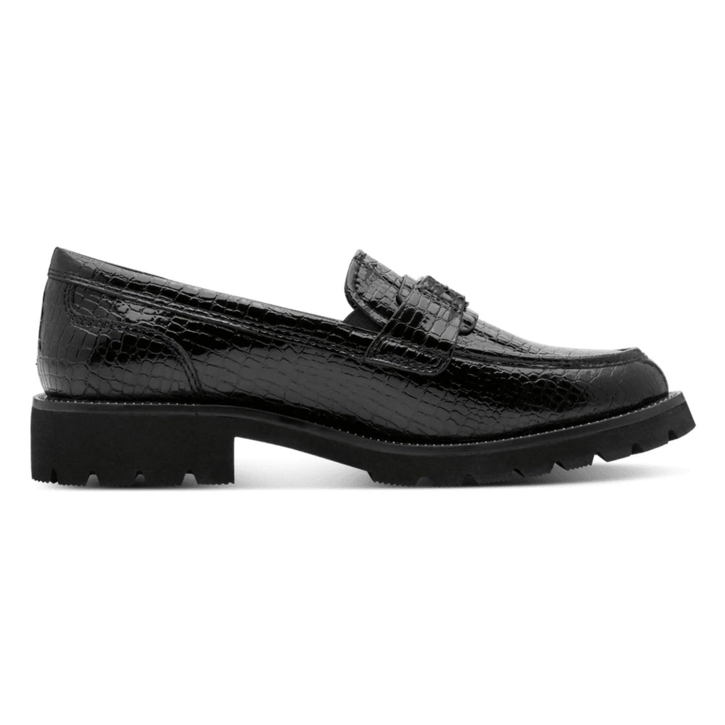 Tamaris 1-24651-47-028 Black Croco πλάγια έξω