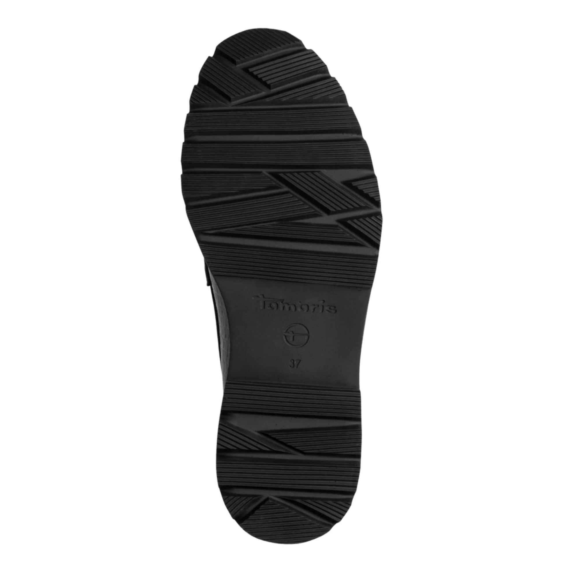 Tamaris 1-24651-47-028 Black Croco κάτω όψη σόλας