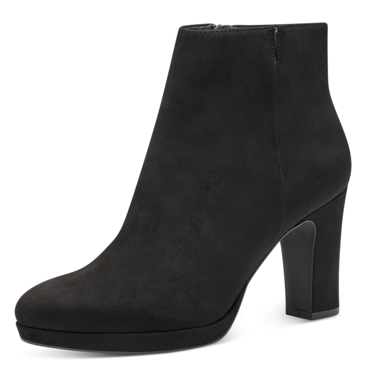 Tamaris 1-25062-41-001 Black γυναικεία μποτάκια 3/4 έξω