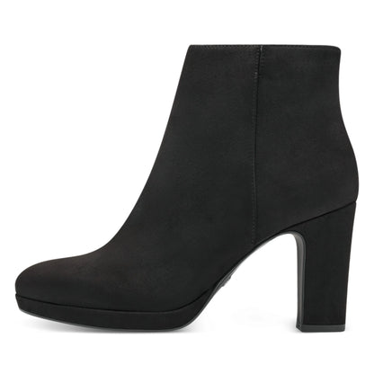 Tamaris 1-25062-41-001 Black γυναικεία μποτάκια πλάγια έξω