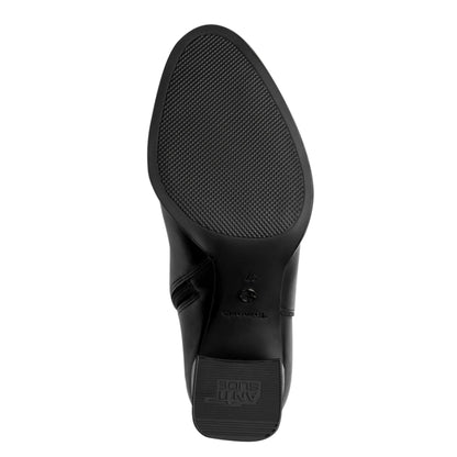 Tamaris 1-25390-47-001 Black γυναικεία μποτάκια κάτω όψη σόλας