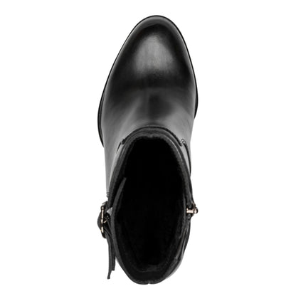Tamaris 1-25390-47-001 Black γυναικεία μποτάκια πάνω όψη