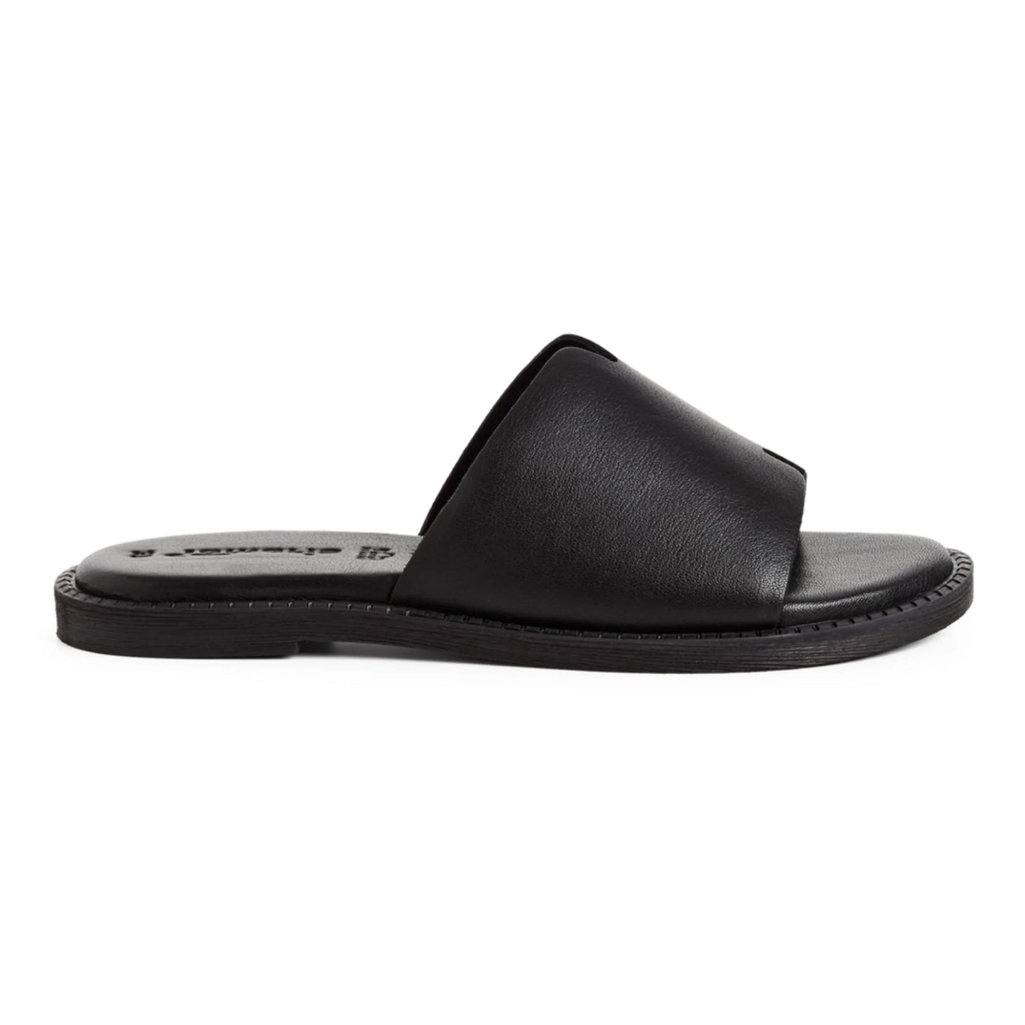 Tamaris 1-27135-42-001 Black γυναικείες παντόφλες πλάγια έξω