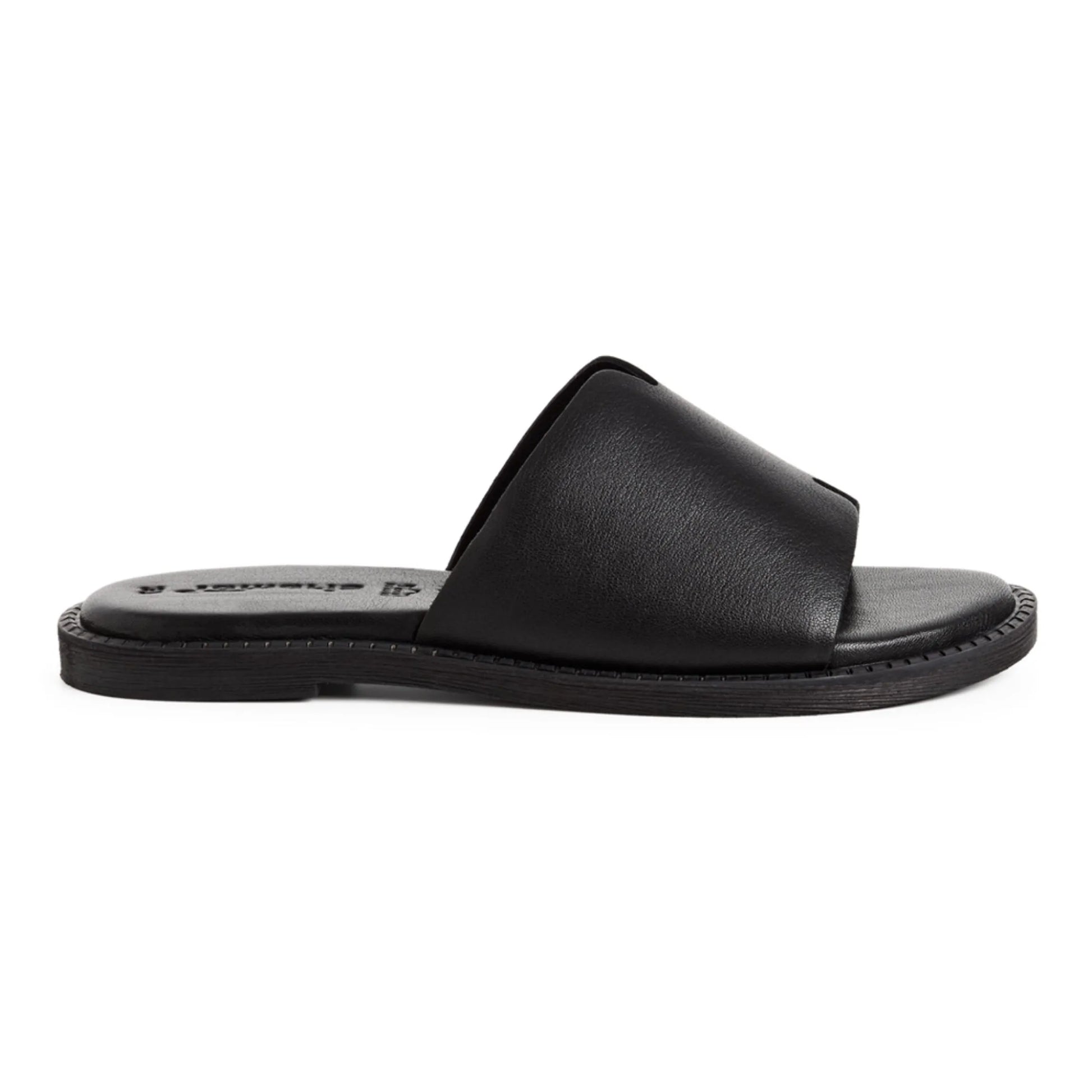 Tamaris 1-27135-42-001 Black γυναικείες παντόφλες πλάγια έξω