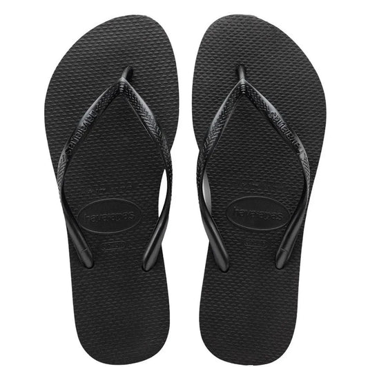 Havaianas Slim FC Black πάνω όψη