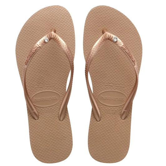 Hawaianas SL Crstl Sw II FC Γυναικεία Σαγιονάρα 4145651-3581 Rose Gold