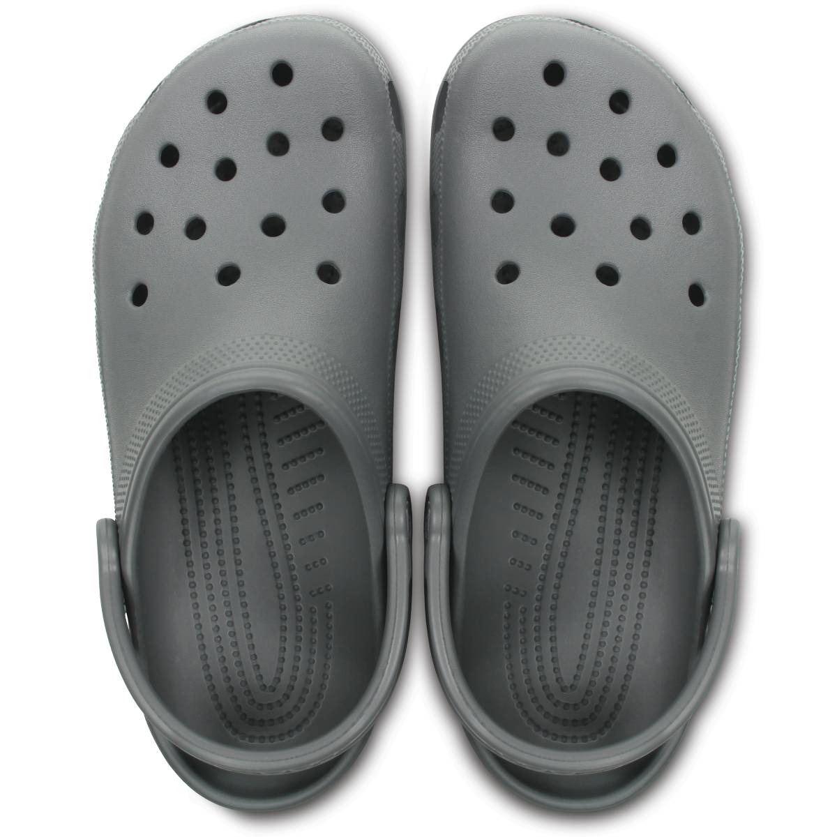 Crocs Classic Clog Ανατομικό Unisex Σαμπό Γκρι 0DA