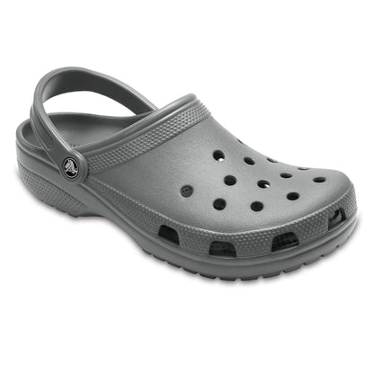 Crocs Classic Clog Ανατομικό Unisex Σαμπό Γκρι 0DA