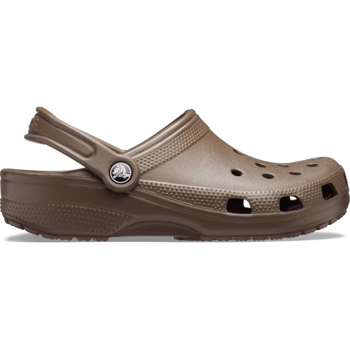 Crocs Classic Clog Ανατομικό Unisex Σαμπό Καφέ 200