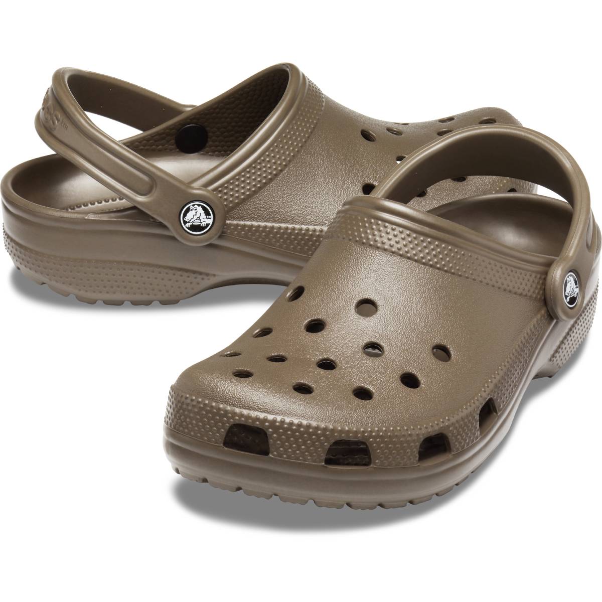 Crocs Classic Clog Ανατομικό Unisex Σαμπό Καφέ 200