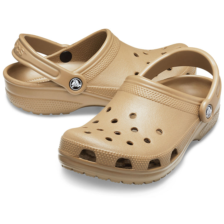 Crocs Classic Clog Ανατομικό Unisex Σαμπό Μπεζ 260