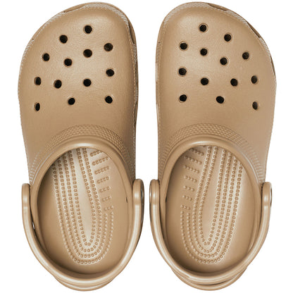 Crocs Classic Clog Ανατομικό Unisex Σαμπό Μπεζ 260