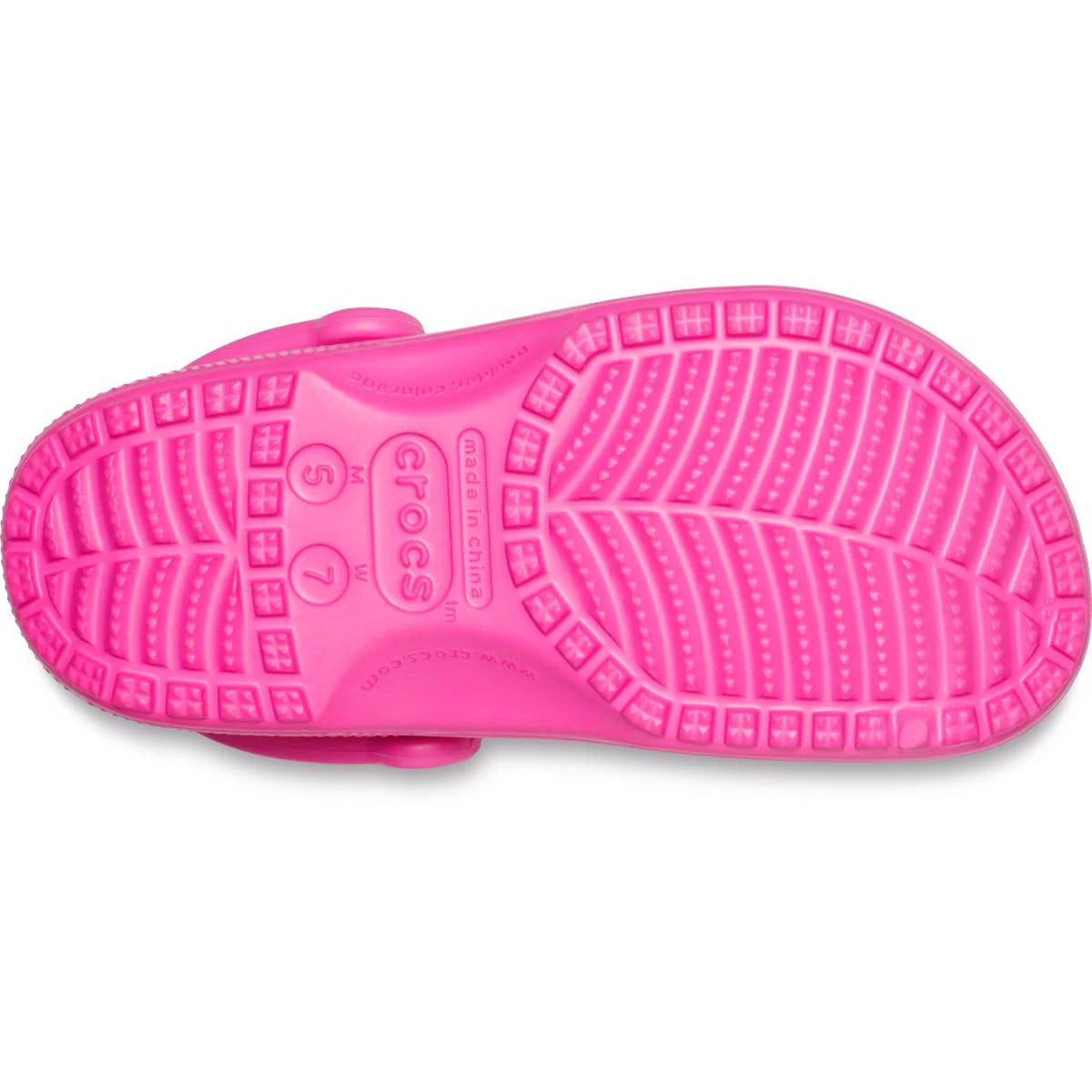 Crocs Classic Unisex Ανατομικό Σαμπό Vivid Pink 6QQ