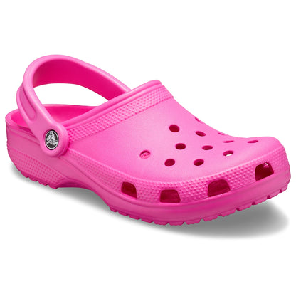 Crocs Classic Unisex Ανατομικό Σαμπό Vivid Pink 6QQ