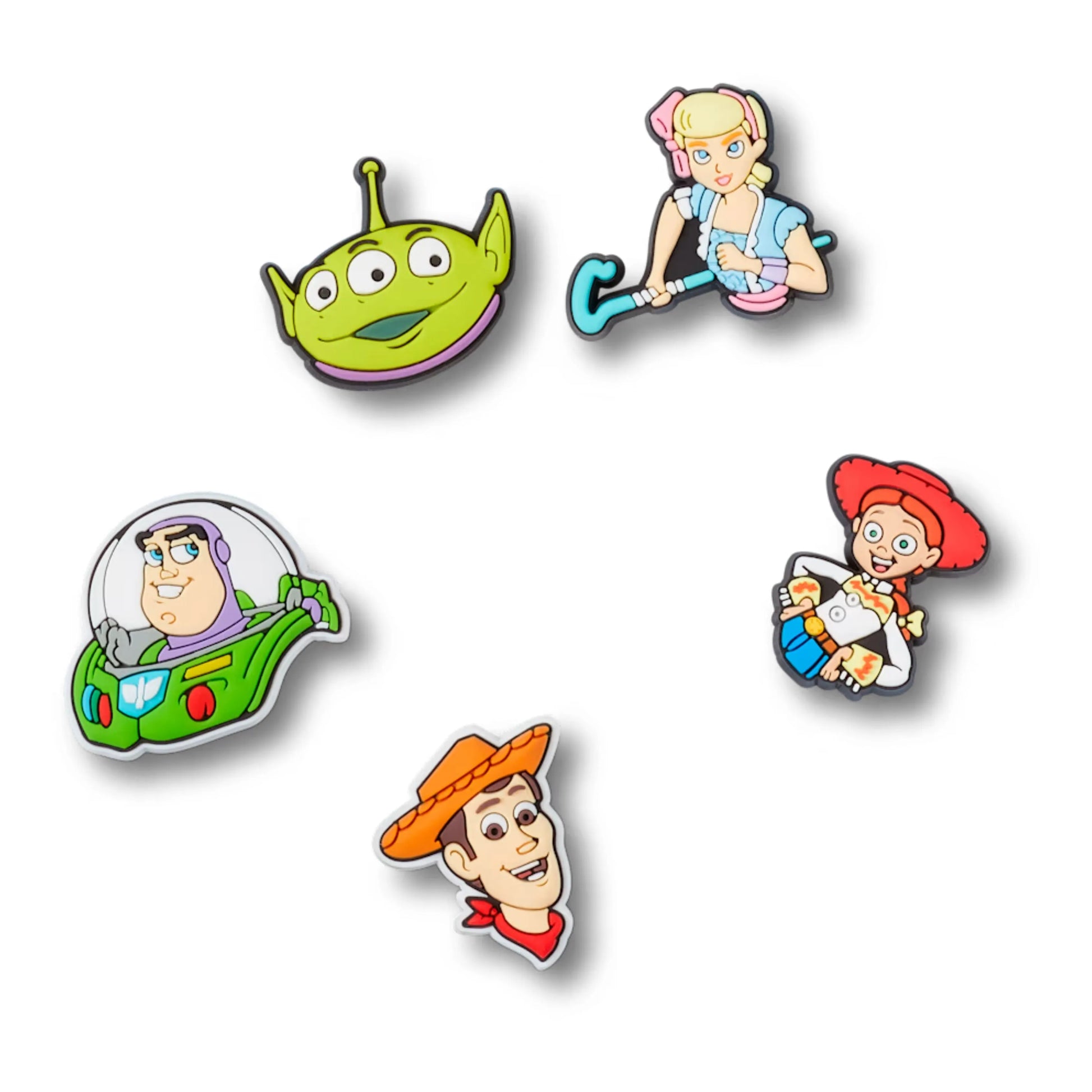 crocs jibbitz toy story 5 pack crocs αξεσουάρ πάνω όψη