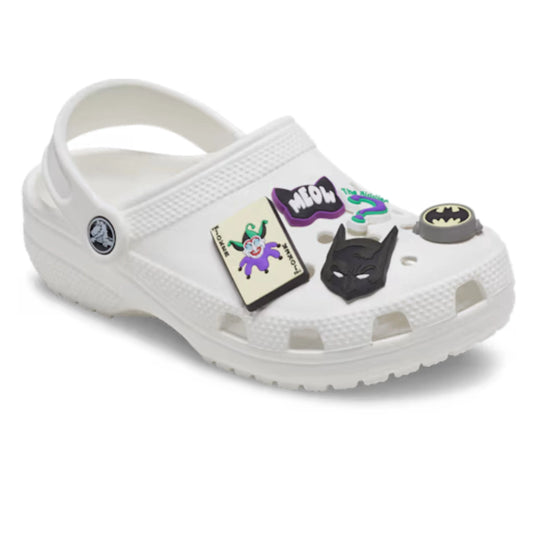 crocs jibbitz batman 5 pack σε clog τοποθέτηση