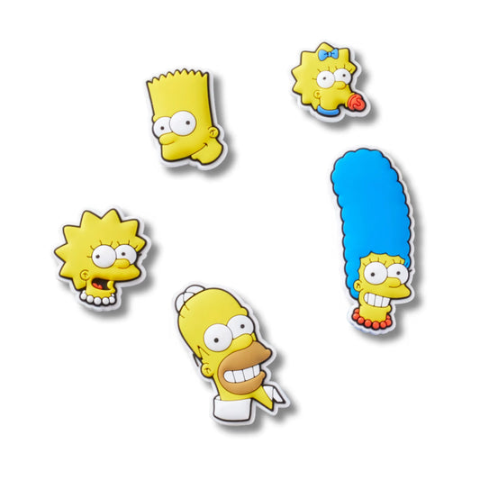 crocs jibbitz the simpsons 5 pack crocs αξεσουάρ πάνω όψη