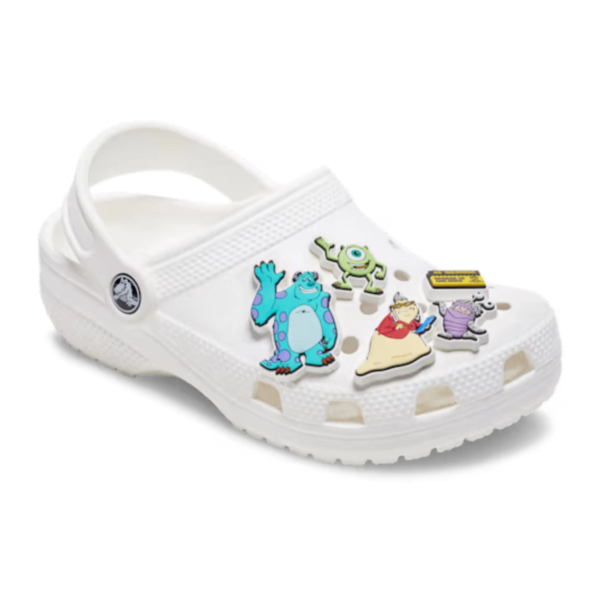 crocs jibbitz monsters inc 5 pack σε clog τοποθέτηση