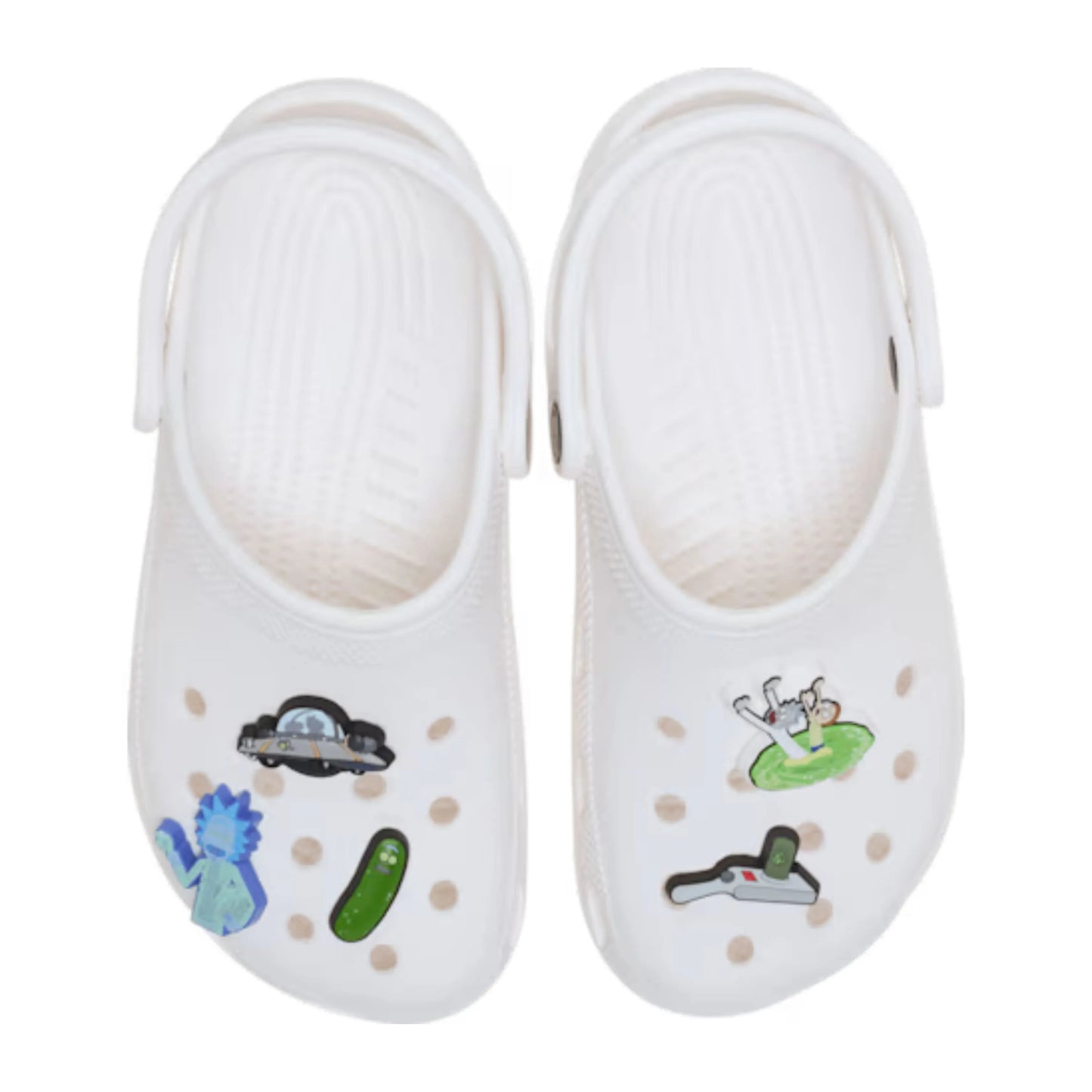 crocs jibbitz rick and morty 5 pack lifestyle χρήση crocs