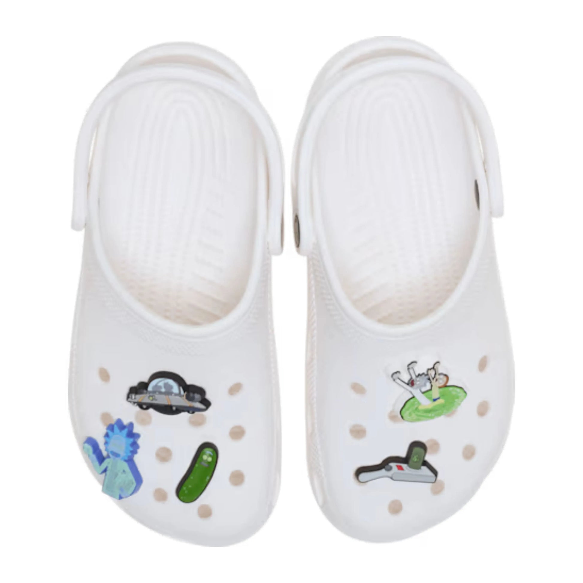 crocs jibbitz rick and morty 5 pack lifestyle χρήση crocs